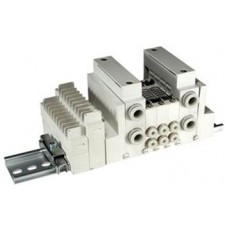 SMC solenoid valve 4 & 5 Port VQ VV5Q12-T, 1000 Series, Base Mounted, Non Plug-in, Terminal Block